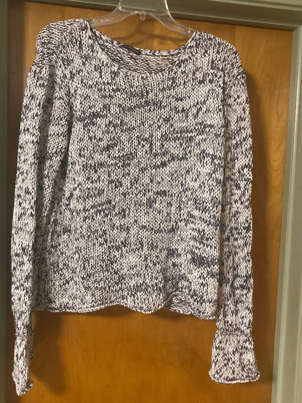 Ann Demeulemeester Knitted Marled Sweater Size 42